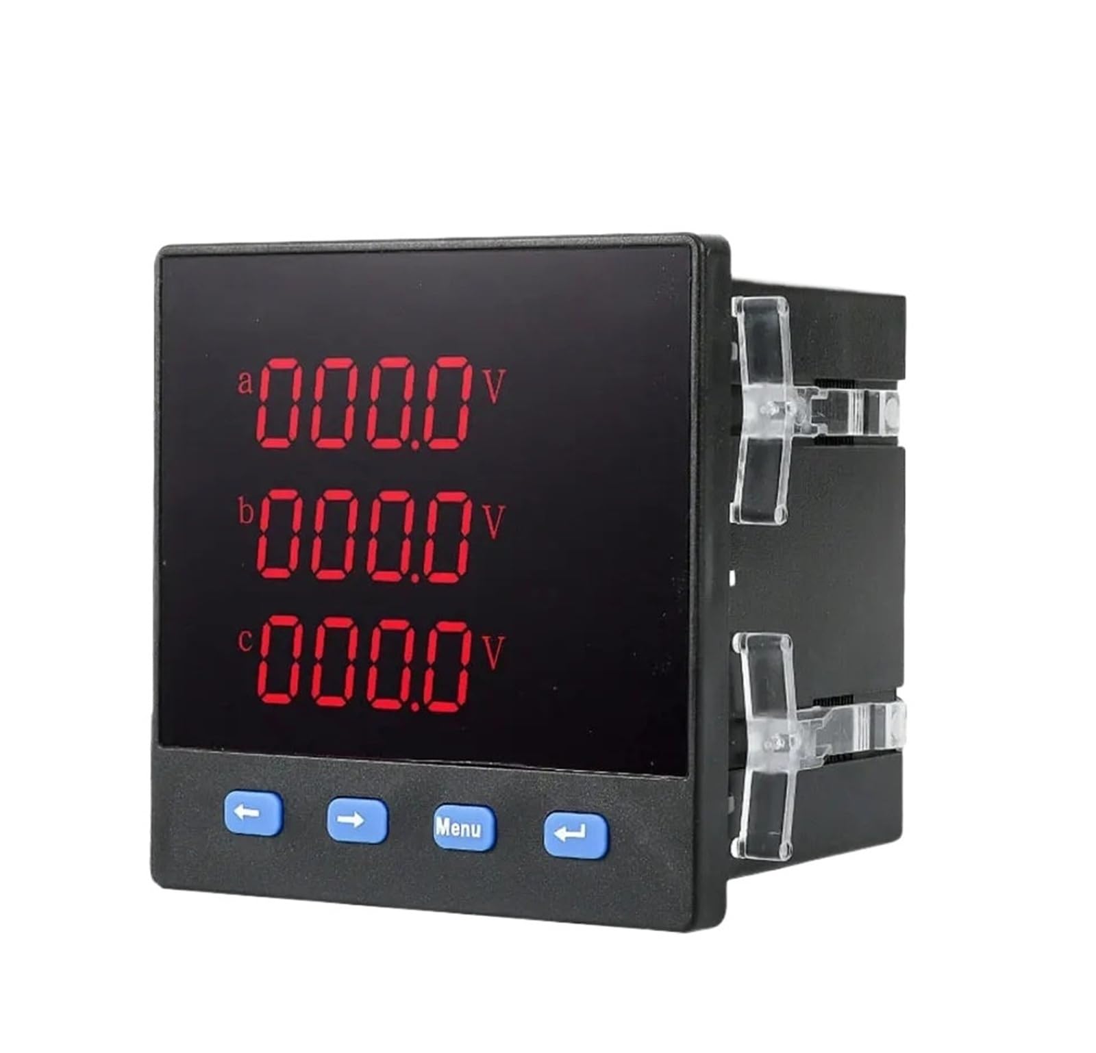 Voltímetro Digital AC220V amperímetro medidor de Panel de potencia multifunción medidor de frecuencia medidor de corriente de voltaje probador | Ammeter(RS485 72mm)