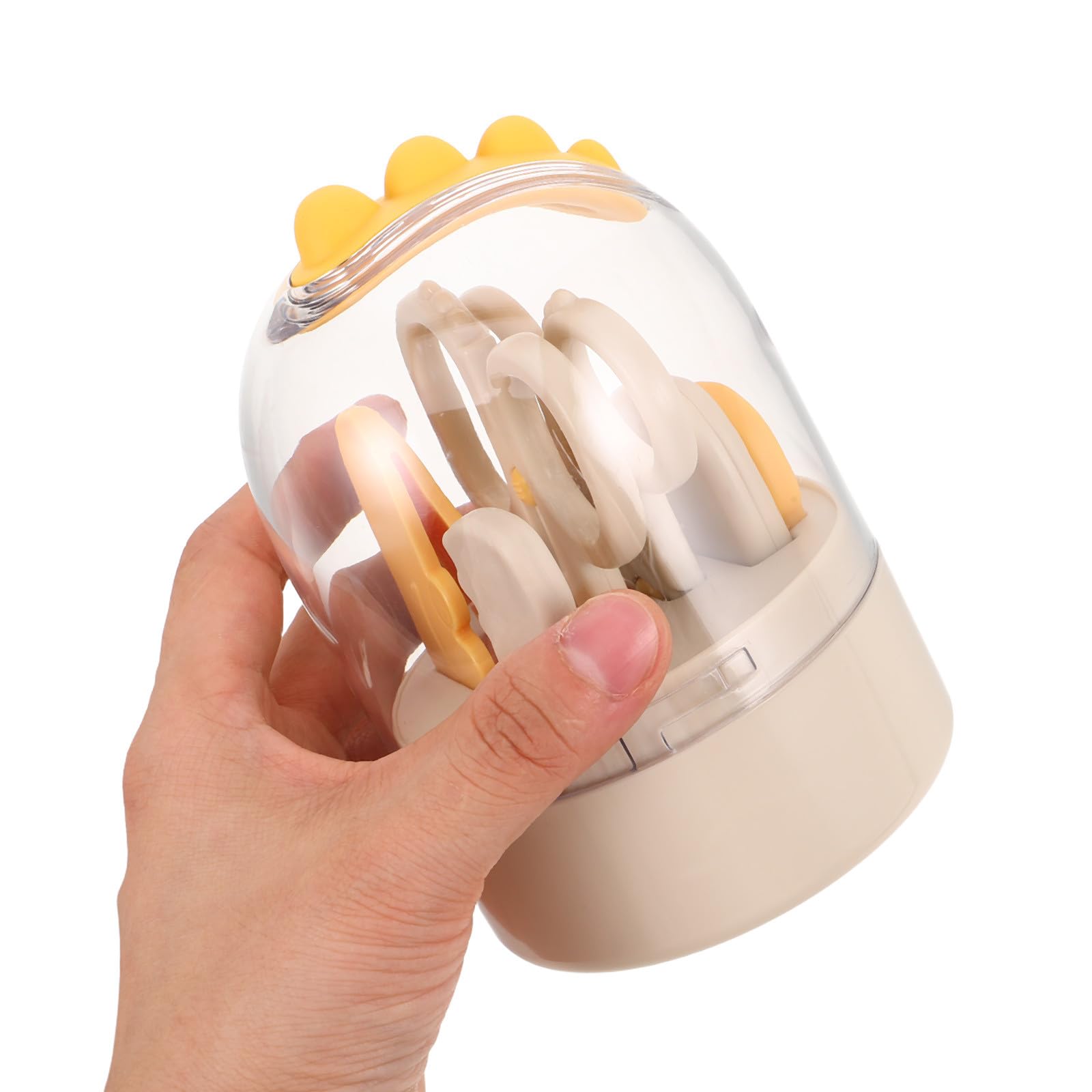 Cortaúñas Estuche Tijeras y Pinzas De Manicura Kit De Cuidado Para Bebés Pequeños Para Recién Nacidos y Cuidado De Uñas