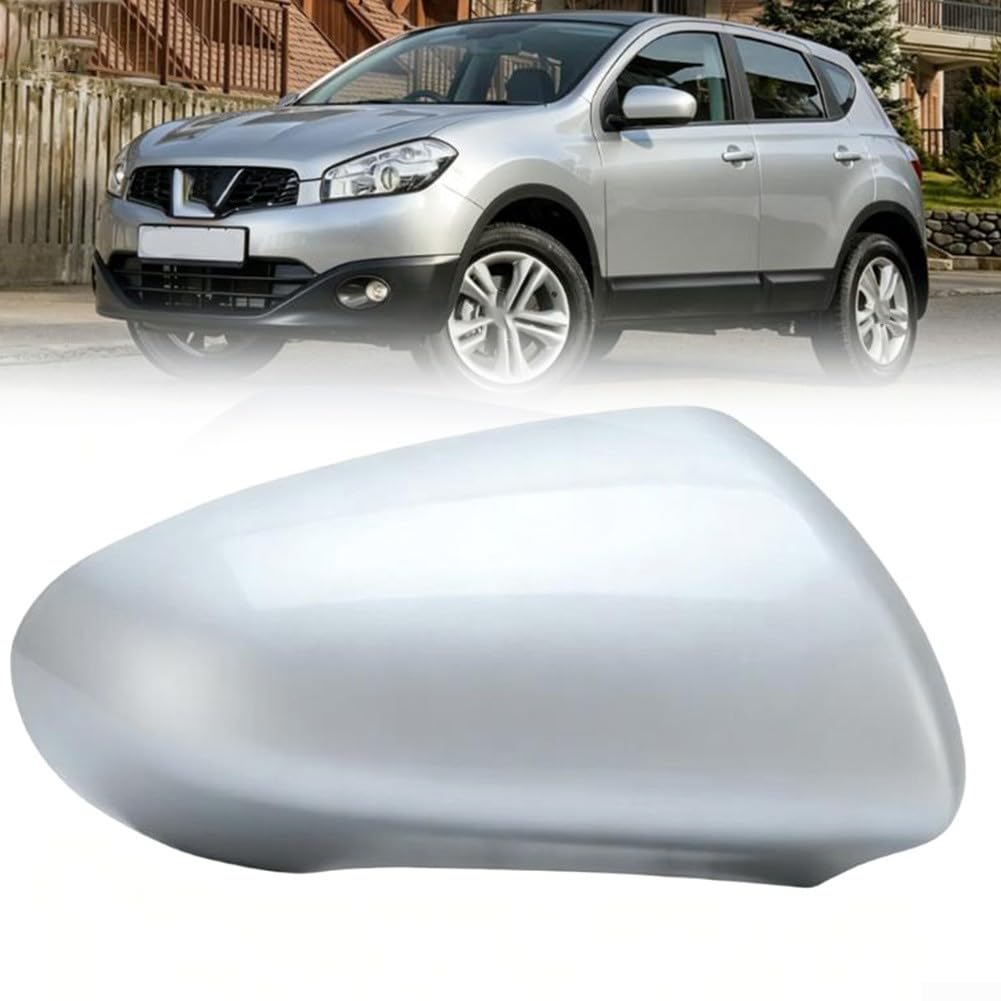 Coque rétroviseur Nissan Qashqai J10 argentée pour rouler en ville