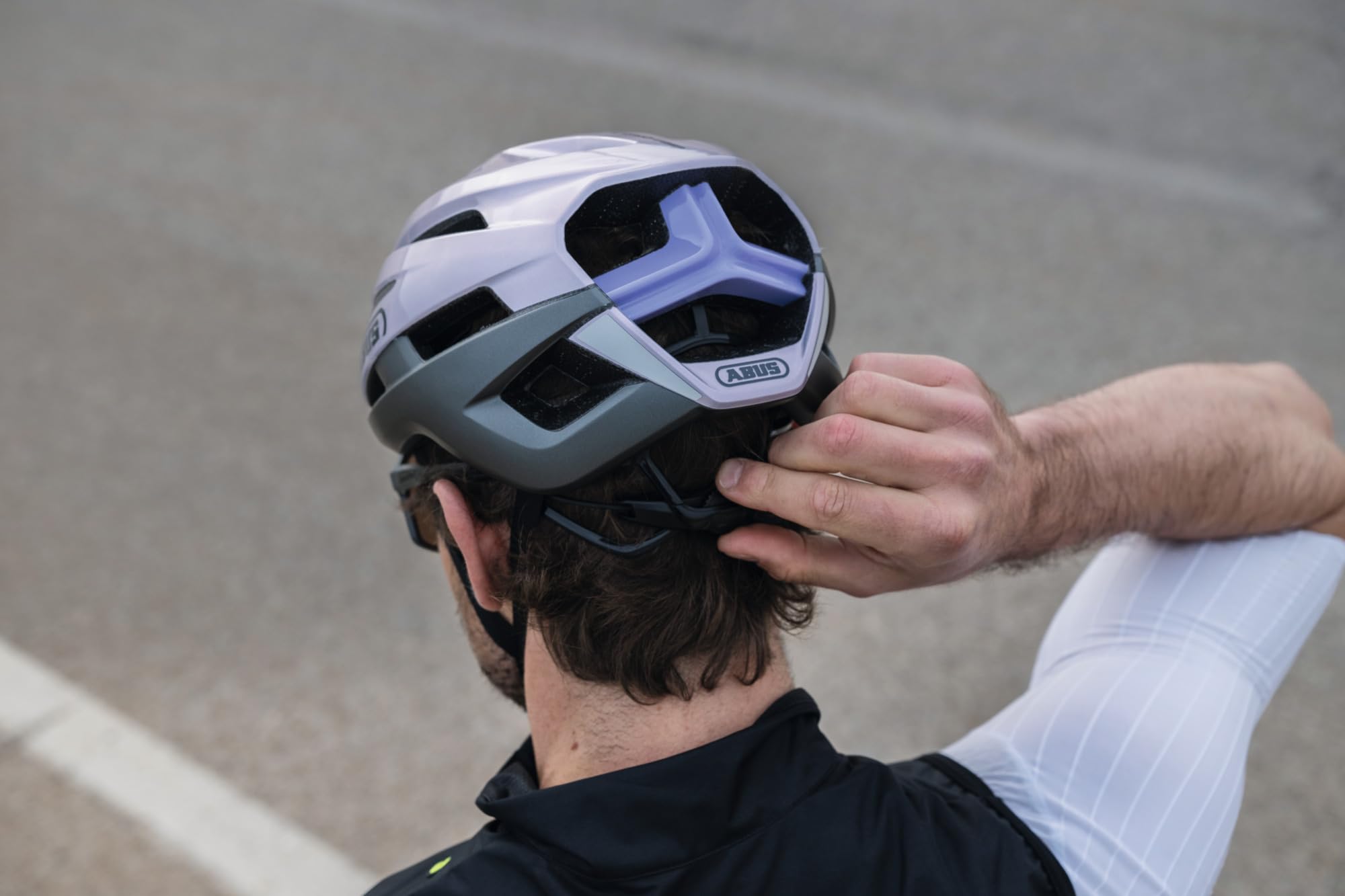 ABUS Kask rowerowy StormChaser ACE – lekki kask rowerowy do wyścigów rowerowych, wycieczek Gravelbike i Cyclocross – dla kobiet i mężczyzn