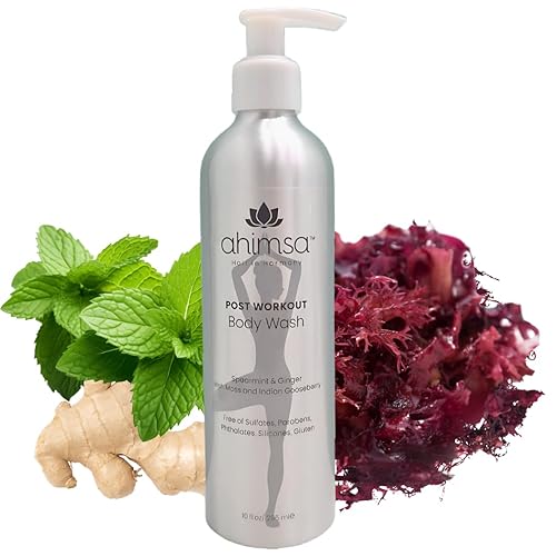 Ahimsa Gel de baño post entrenamiento Irish Moss Suave Piel suave y saludable