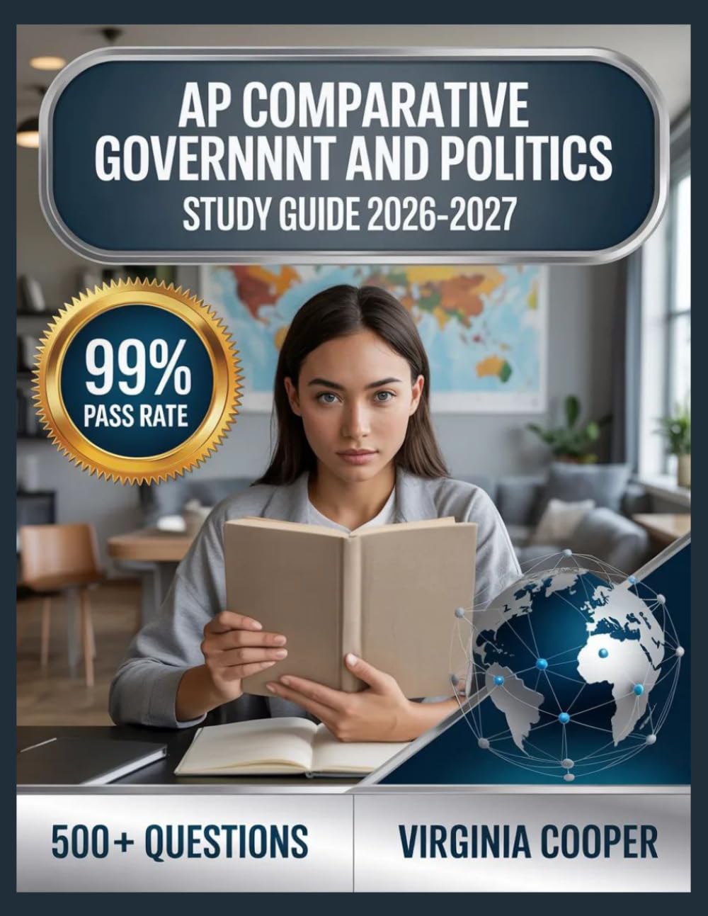 AP Comparative Government and Politics Study Guide 2026-2027: Comprehensive Topic Overview, Practice Question Bank, Answer Keys, and In-Depth Explanations