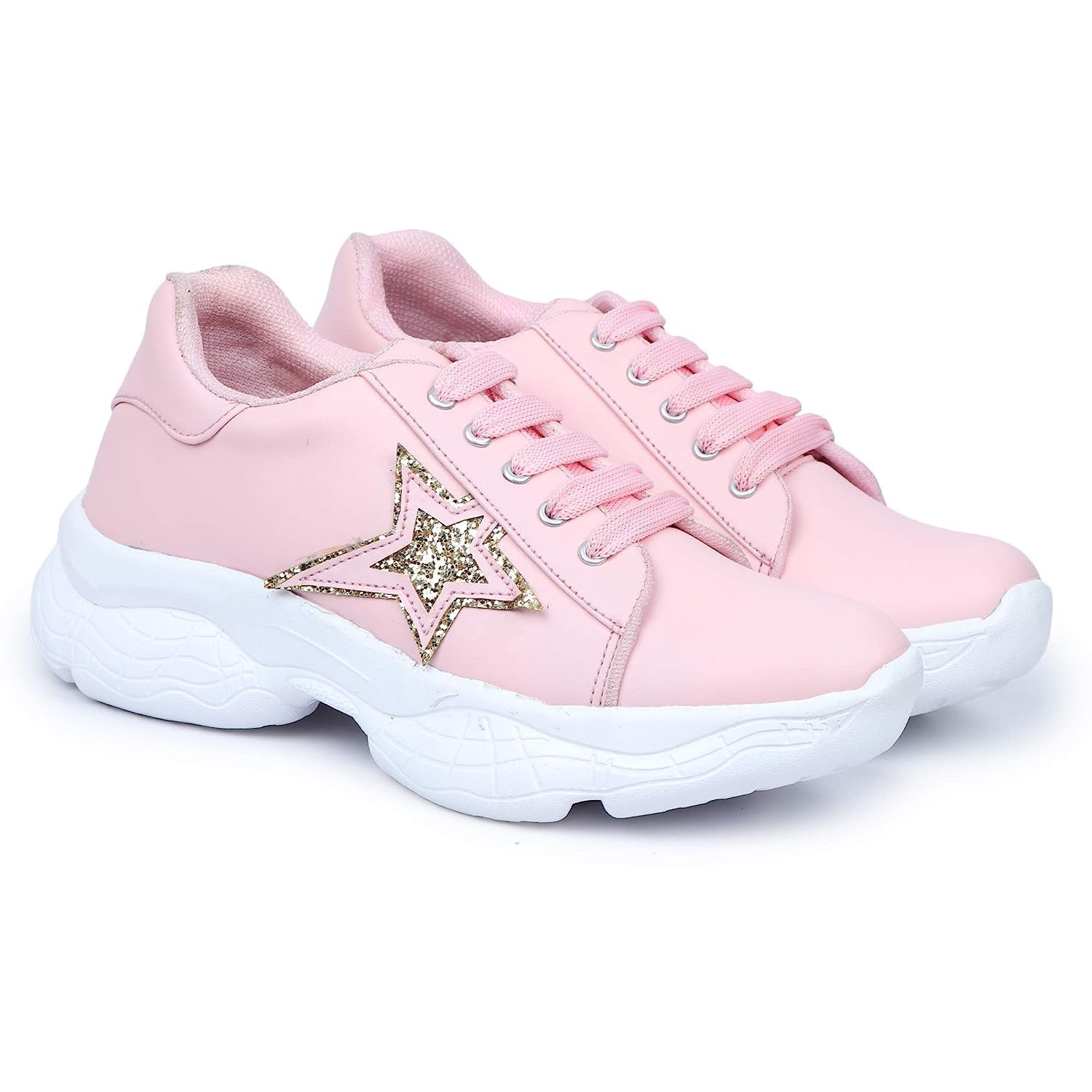 See full amazon price history chart for ArranQue Womens Sneaker Shoes Stylish Lace-Up Sports Shoes Sneaker Cool Design Star Sticker On for Women & Girls (Pink Size 40, UK7) ArranQue Womens Sneaker Shoes Stylish Lace-Up Sports Shoes Sneaker Cool Design Star Sticker On for Women & Girls (Pink Size 40, UK7) (B0CBTXPLFW) Amazon Price History, Amazon Price Tracker