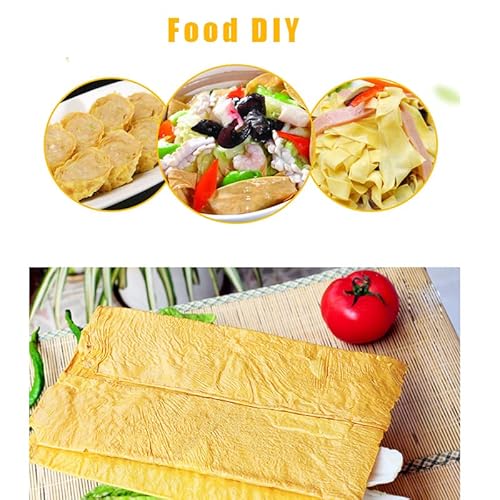 Dried Tofu Skin Handmade Thousands Of Tofu Skin Tofu Bamboo Dried Tofu Skin Soy Products Hot Pot Ingredients Cold Vegetable Fried Oil Tofu Skin Convenient Pack石屏豆腐皮干货 158G #TOP7