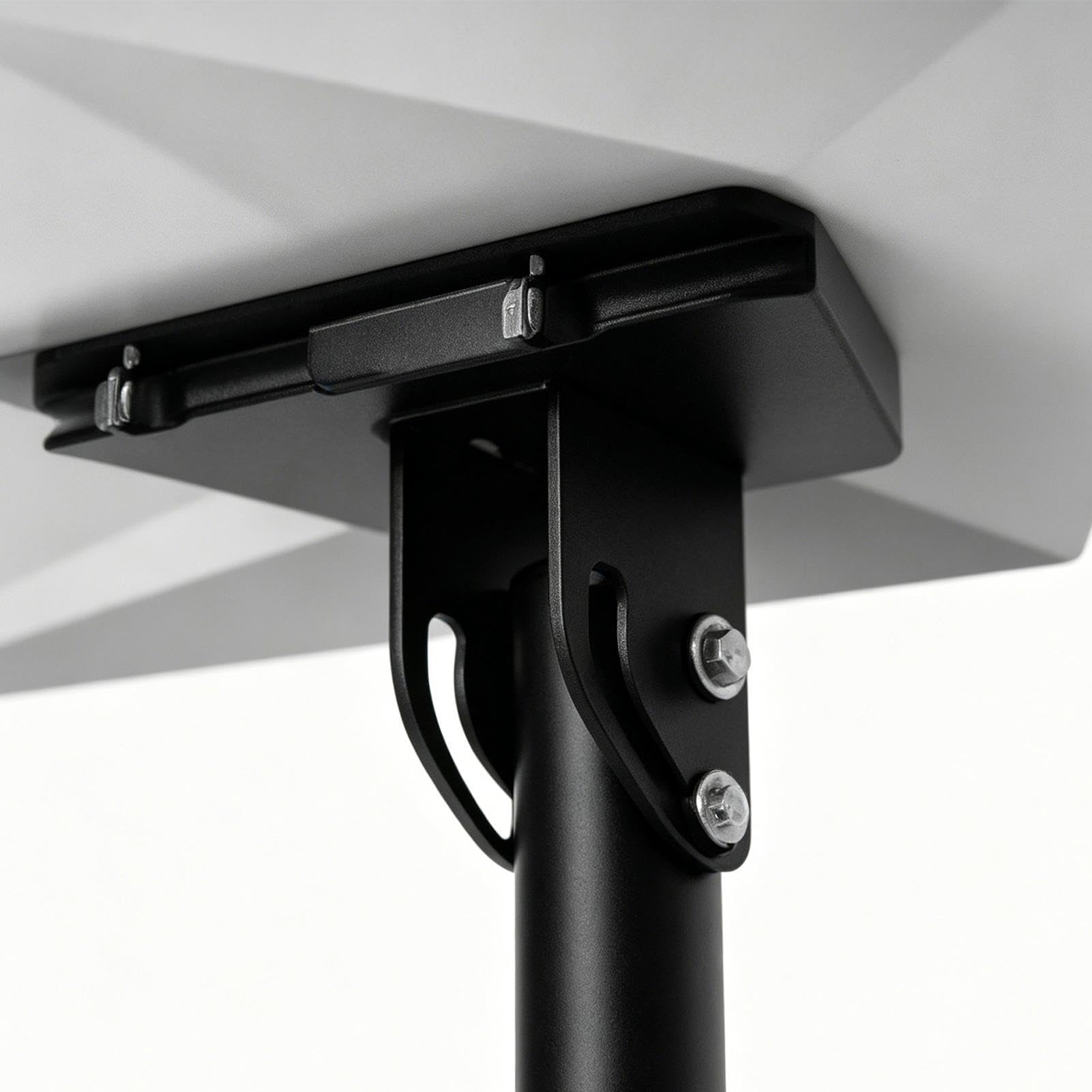 Support D'Antenne Bras Orientable Pour Parabole Internet | Fixation Satellite Anti-Vent Pour Station Météo Extérieure, Prolongateur WiFi, Mur, -Toit, Toit, Camping-Car