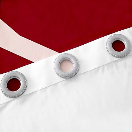 Miniatura 6 de Cortinas geométricas para dormitorio, sala de estar (2 paneles, 38 x 45 pulgadas), líneas geométricas de rayas para niños, 30 % a 50 %, cortinas