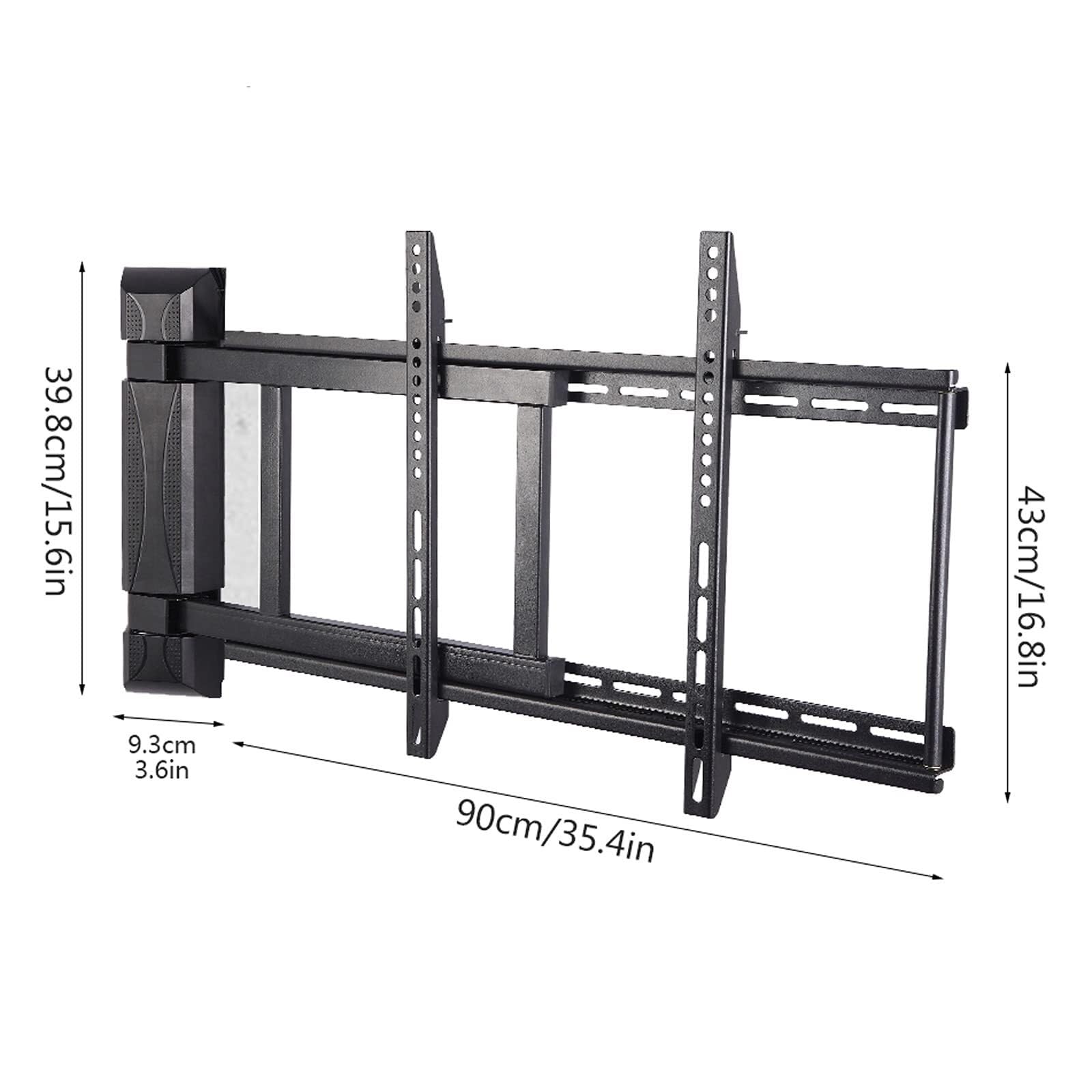 Soporte Universal para TV eléctrico con Mando a Distancia, Giratorio, para Montar en la Pared, para Smart TV.