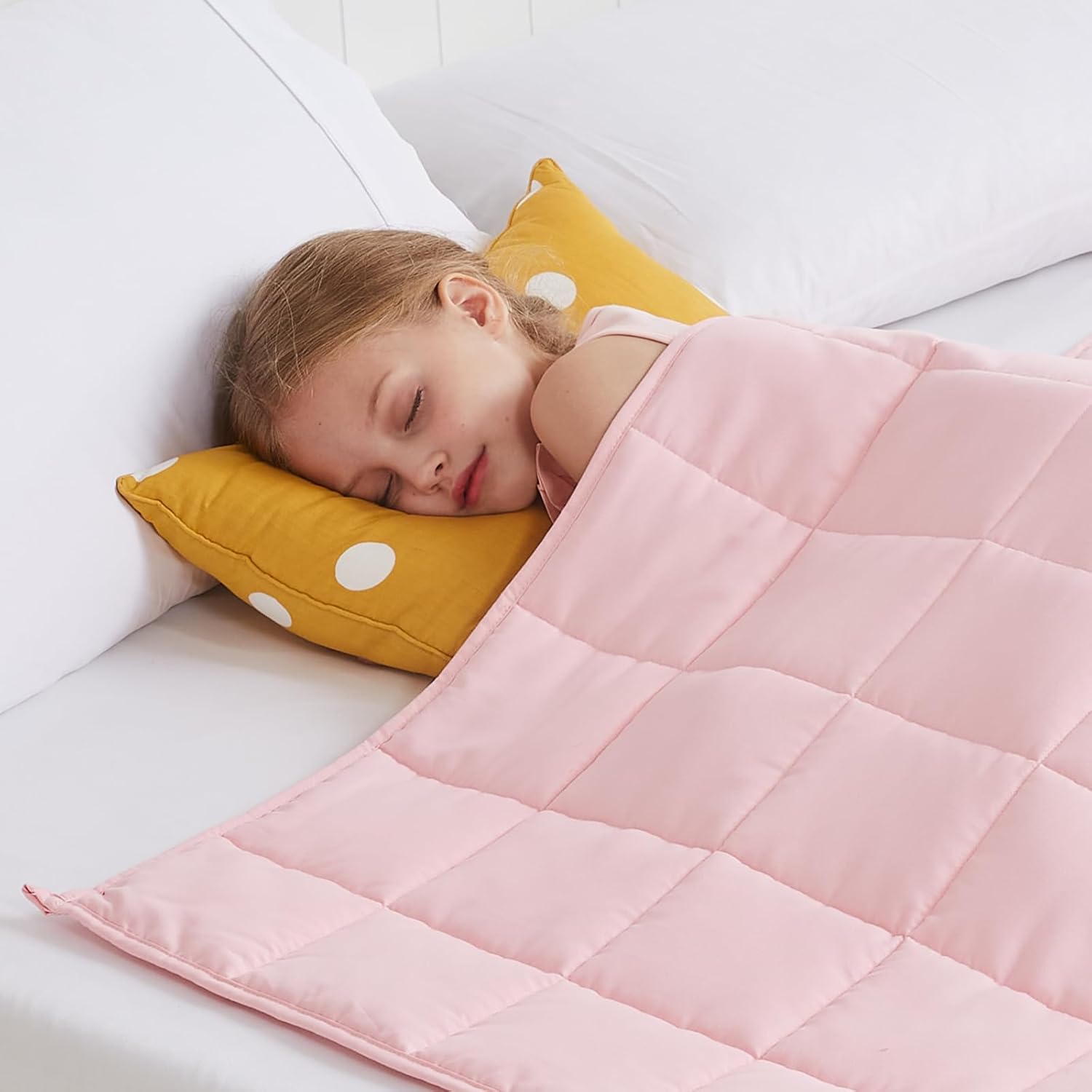 HOSUKKO Weighted Blanket Kids, Weighted Blanket for Kids 5