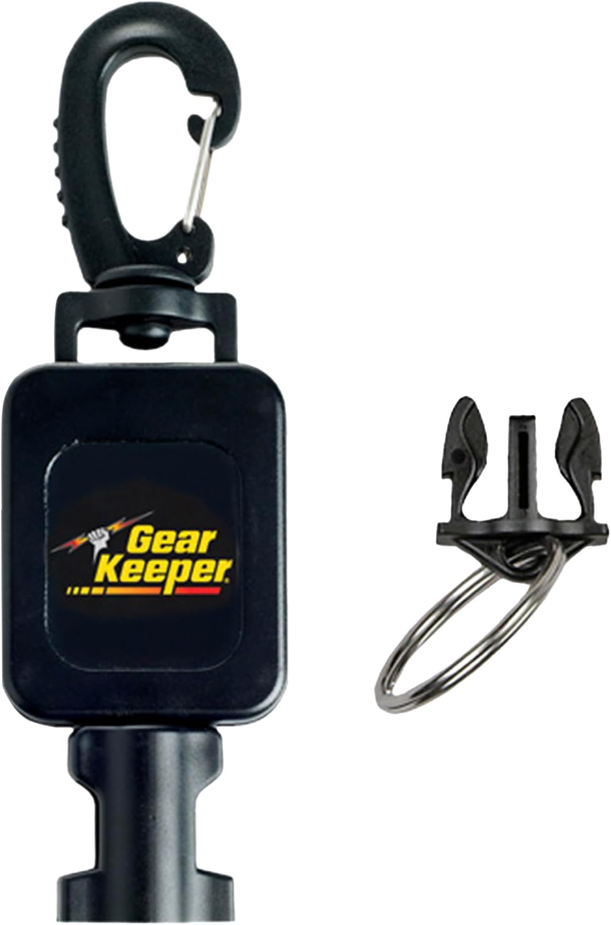 Gear Keeper Compact Console Retractor-Secure Console in Chest Area-2 Mounting Options-Made in USA