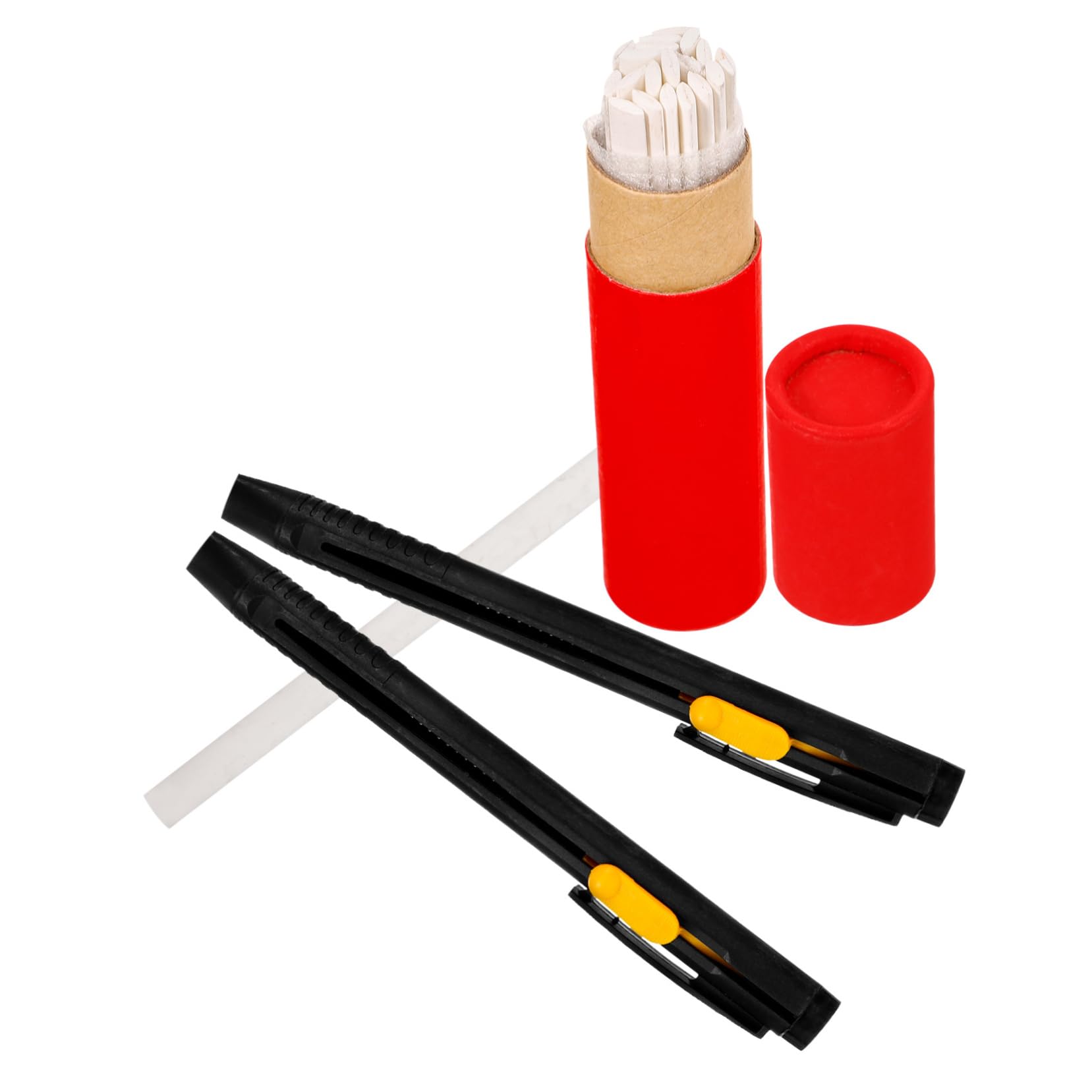 HOMSFOU 6 Set Gessetti per Sarto Marcatori per Tessuti e Strumenti Ergonomici per Cucito e Crafting Facile da Usare Affilatura per Abbigliamento