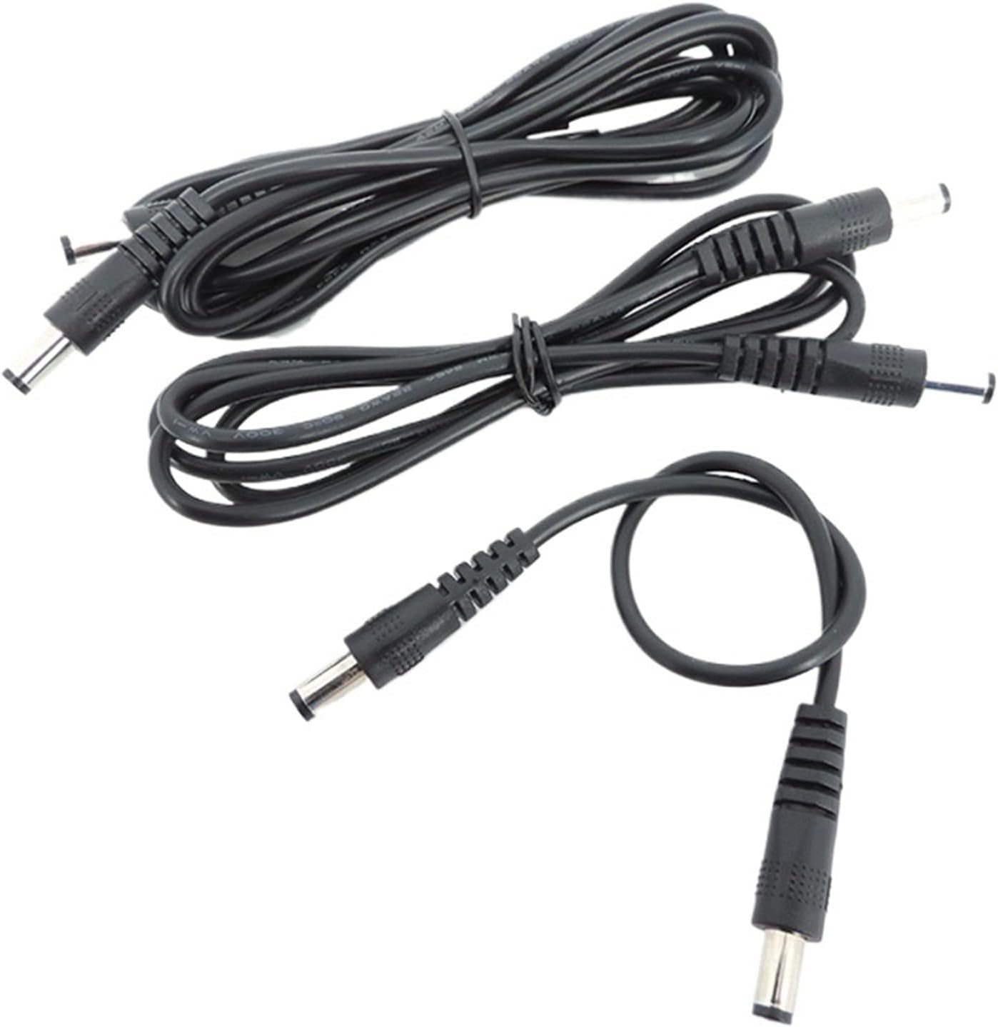 1pcs 0.5m/1M/2M 12V DC Male to Male Power Supply M/M Connector Extension Cable 5.5mmx2.1mm Adapter Cord 22awg(1m)