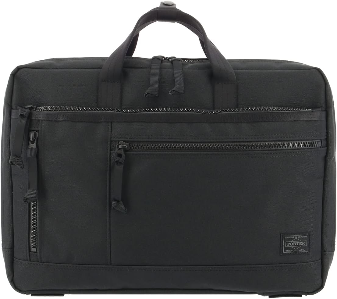 Porter 536-17050 Men's Business Bag, Briefcase, A4, Portter Interactive, Black