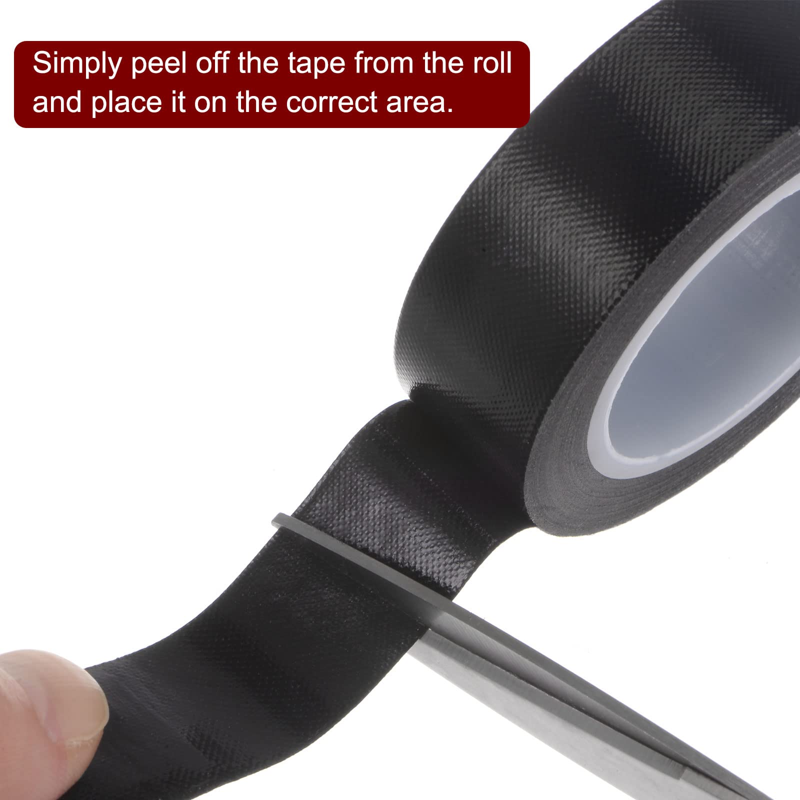 HARFINGTON PTFE Tape - 0.4" X 33ft High Temp Tape For Sealers (500°F Heat Resistant)