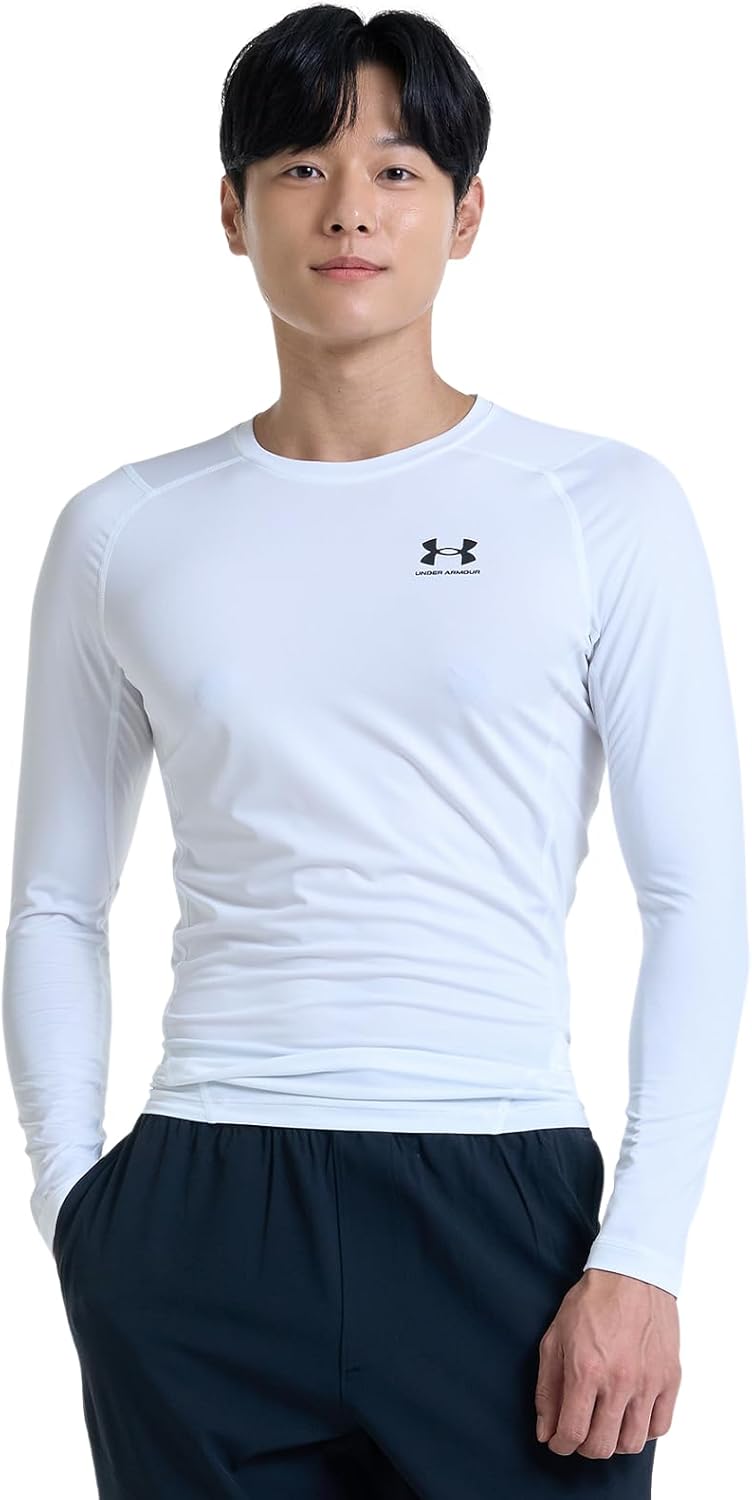 Under Armour Men's HeatGear Compression Long-Sleeve T-Shirt - Image 5