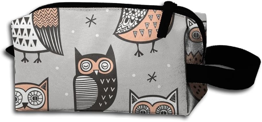 Owls Travel Bag Printed Multifunction Portable Toiletry Bag Cosmetic Makeup Pouch Case Organizer For Travel.
