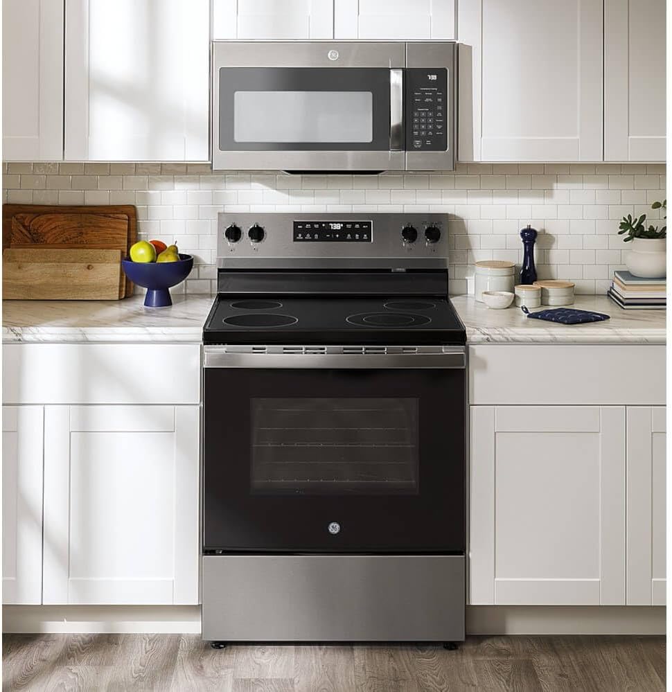 GE GRF400SVSS 5.3 Cu. Ft. Stainless Steel Freestanding Electric Range