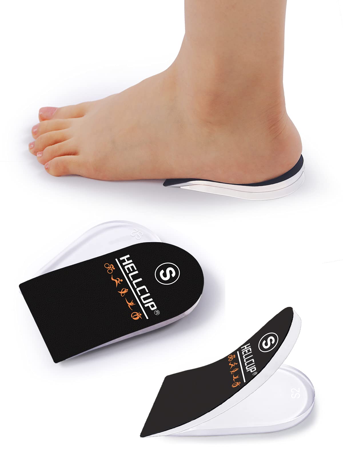 Adjustable Orthopedic Heel Lift Inserts, Gel Heel Pads for Leg Length  Discrepancies, Height Increase Insole for Heel Pain, Sports Injuries,