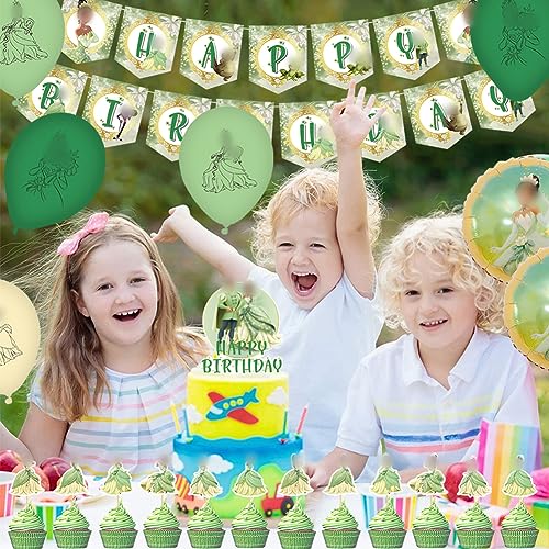 Simmpu Decorazioni per Feste da Principessa e Rana...