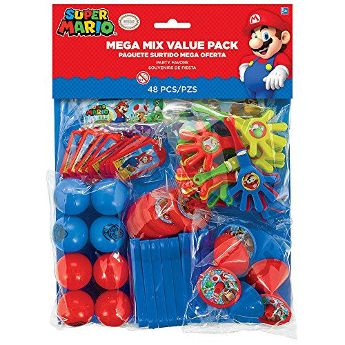 Super Mario Brothers™ Mega Mix Value Pack Favors, Party Favor