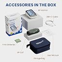MEDTECH® BP12BL (Backlit Display) Fully Automatic Portable Digital Blood Pressure BP Monitoring Machine with Smart MDD Technology for Most Accurate Measurement - Arm Size - 22-42cm gallery image