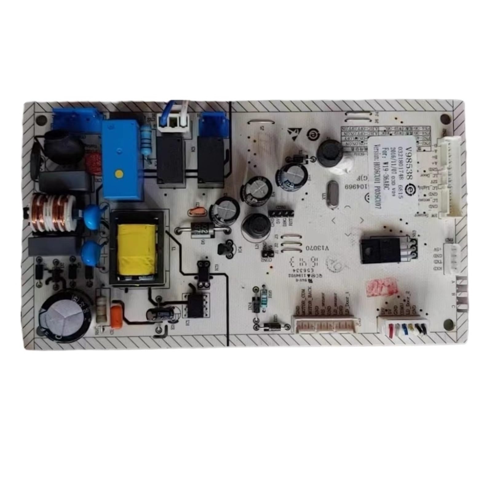 Wuplkcuij One Color Refrigerator Control Board 0321801748 Circuit Pcb W19-36Abc Fridge Motehrboard Freezer Parts