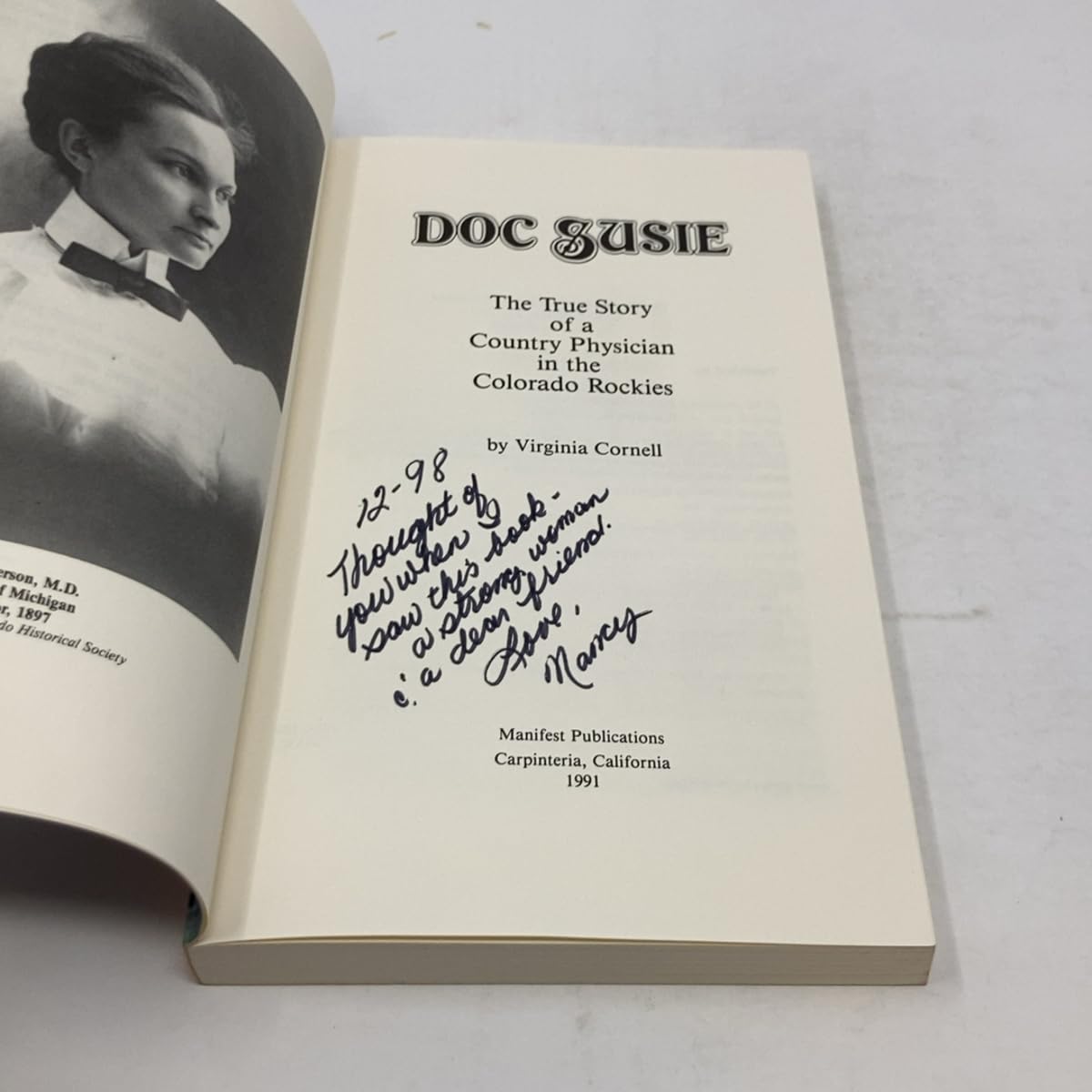 Doc Susie: The True Story of a Country Physician in the Colorado Rockies - Image 3