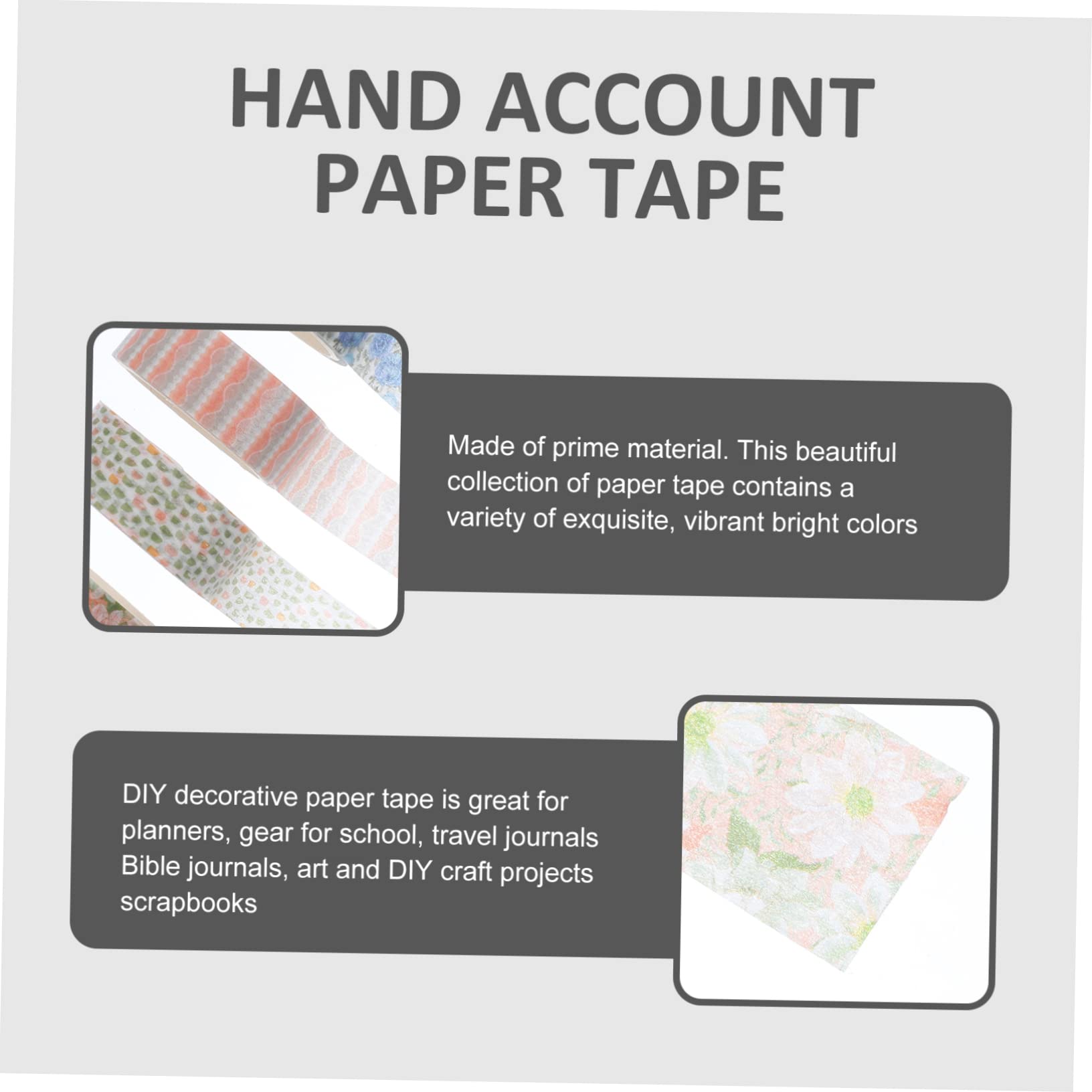 NUOBESTY 51 Nastro Adesivo Decorativo Carta Washi Con Motivi Floreali Confezione Per Scrapbooking e Fai Da Te e Riposizionabile Per Decorare Diari e Regali Speciali