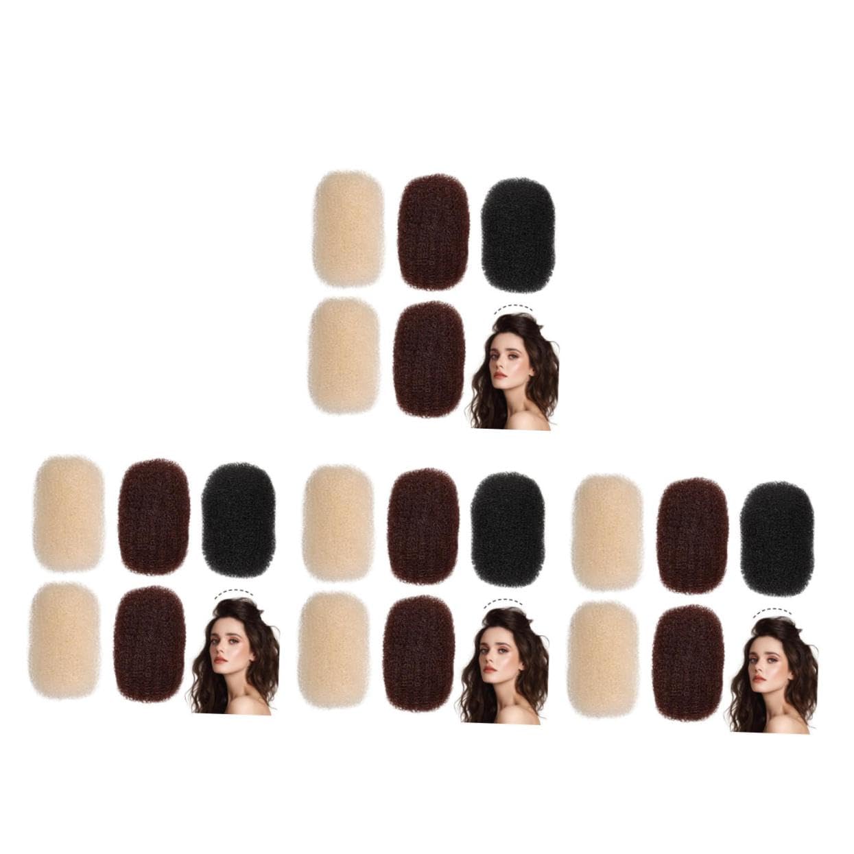 4 Sätze Erhöhte Haarspangen Haarstyling-tools Haarbasisclips Dekorative Haarspangen Haarpolsterklemmen Haar-accessoire 5 Stück * 4