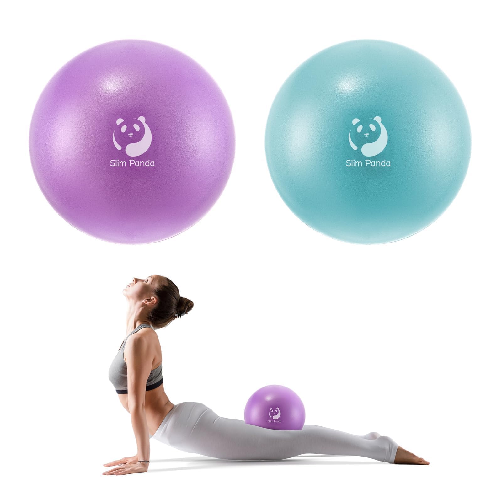 Slim Panda Pilates Ball Inch Small Exercise Ball Anti