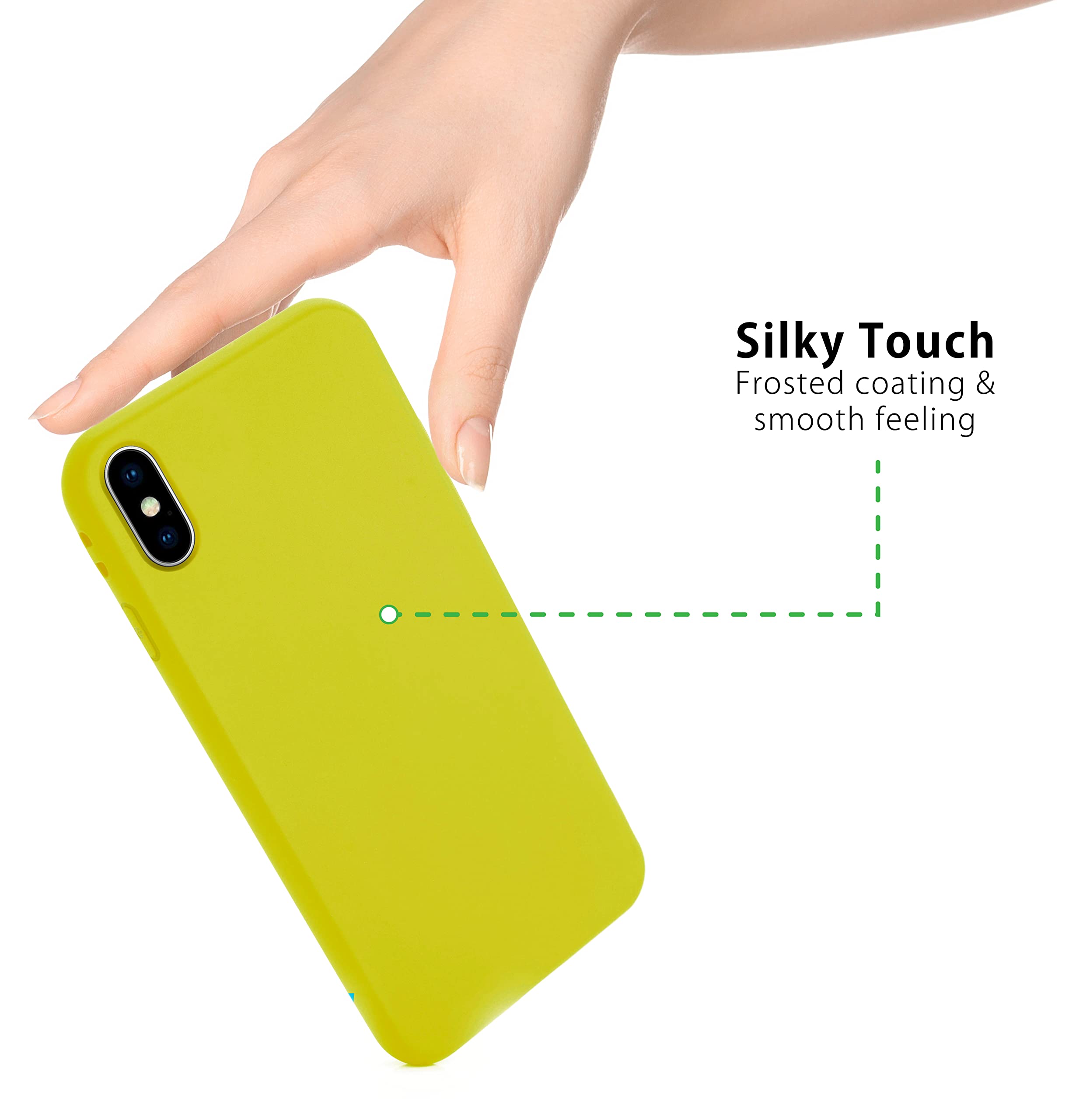 MyGadget Cover per iPhone X | XS - Custodia Protettiva in Silicone