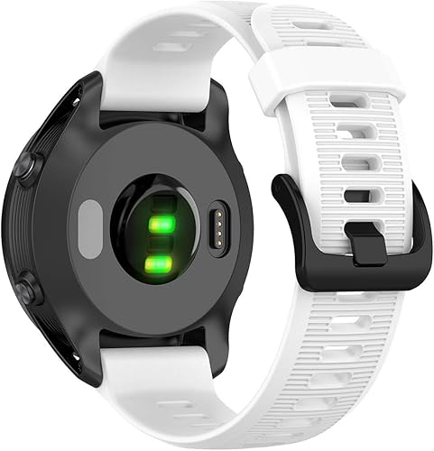 Miniatura 10 de Muovrto Correa de repuesto para Garmin Forerunner 945935, correa de silicona para reloj Garmin Fenix 5Approach S60Fenix 6