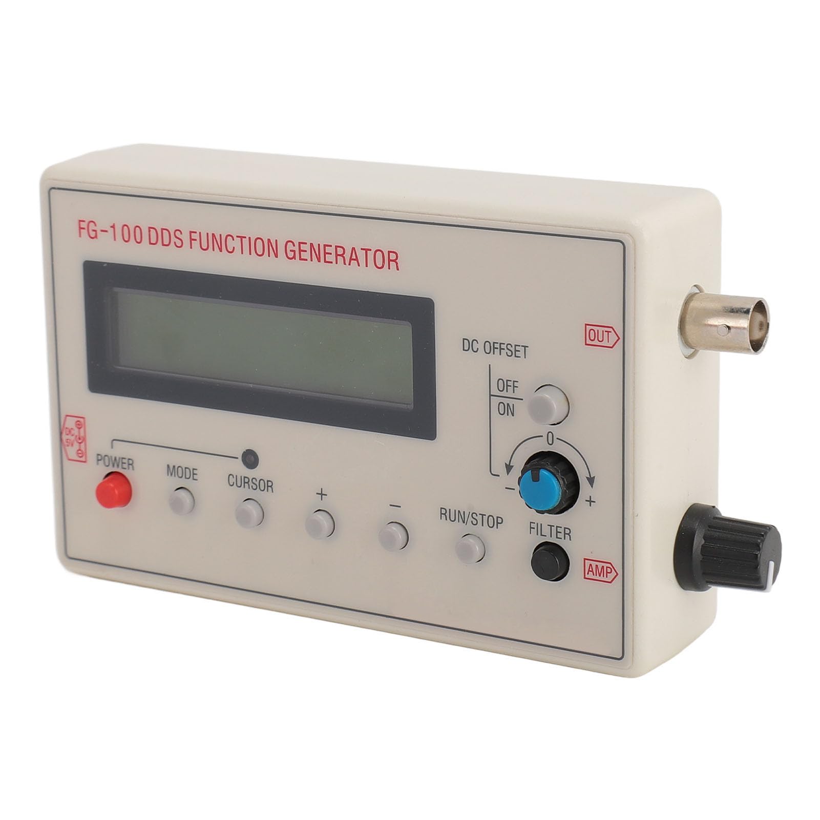 Generador de Señal con Función DDS, Sinusoidal de 1 Hz a 500 KHz