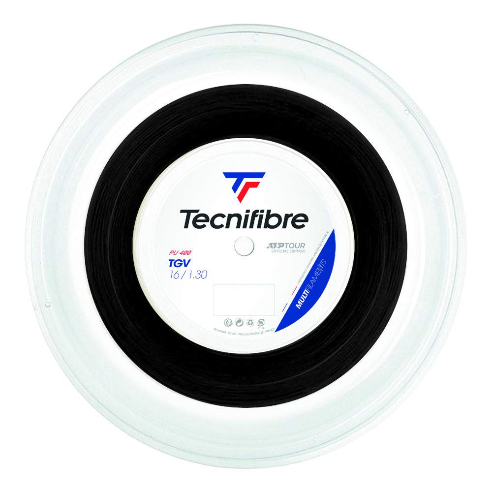 Amazon | Tecnifibre TGV Black 200m Reel 1.30mm☆テクニファイバー
