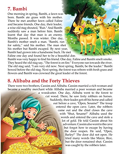 Image of GOLDEN MINDS 125 Bedtime Stories Book For Kids - Enchanting Tales For Sweet Dreams | Fun & Relaxing Illustrated Stories For Children | For Bedtime Reading & Family Time-(Age 5-18 Year)