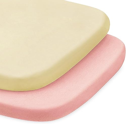 Miniatura 1 de MEILA Sábanas de moisés compatibles con Halo Baby Flex BassiNest, mini sábanas para cuna para niño y niña, 100% algodón jersey, ultra suaves,