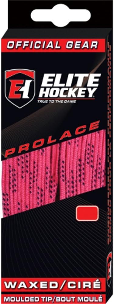 Elite Hockey Prolace Waxed Hockey Skate Laces (one Pair)