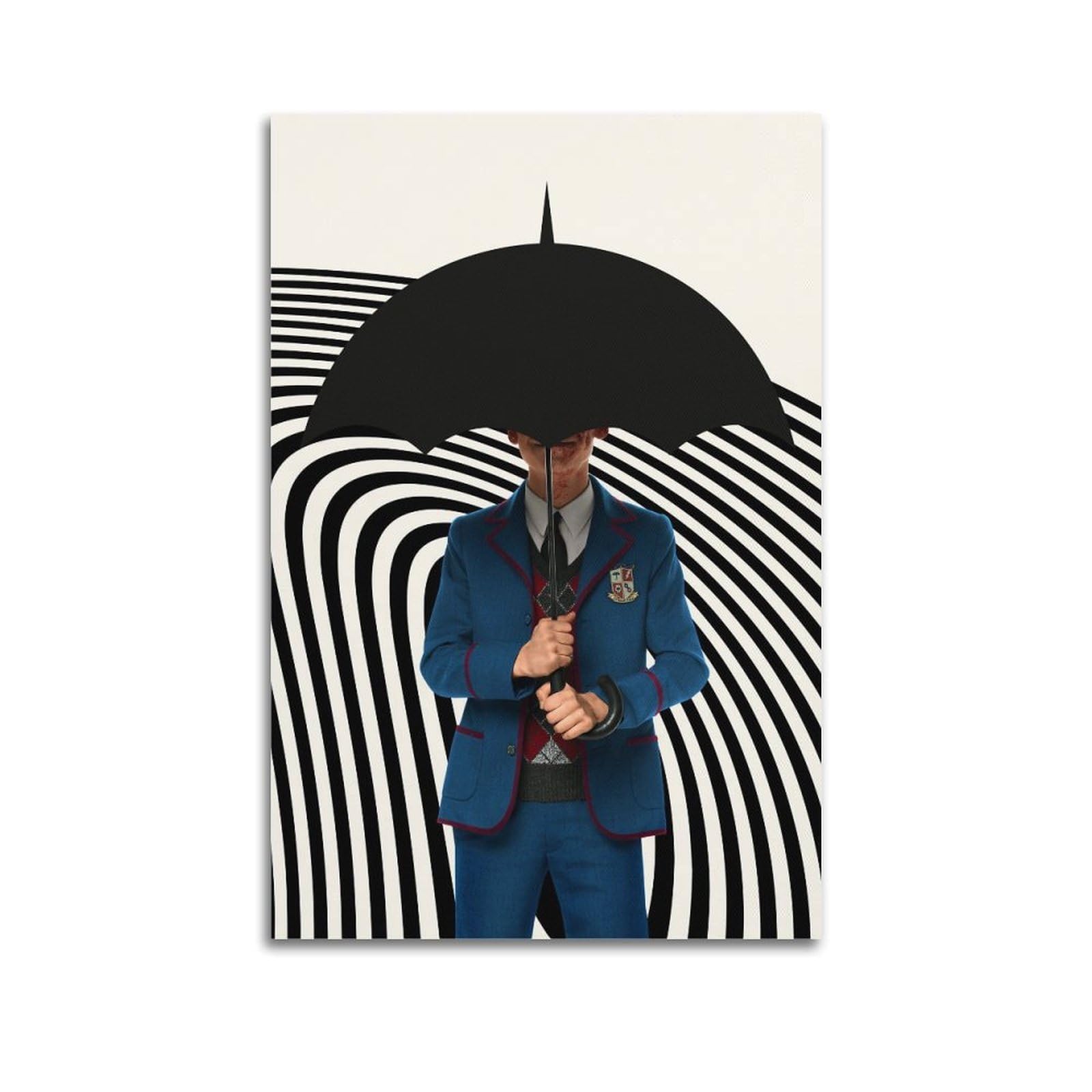 SUDANGDIANZI The Umbrella Academy Poster Number Five Boy Tv Play Canvas Poster And Wall Art Modern Family Bedroom Gym Office Decor Gift 20x30inch(50x75cm) Unframe-style