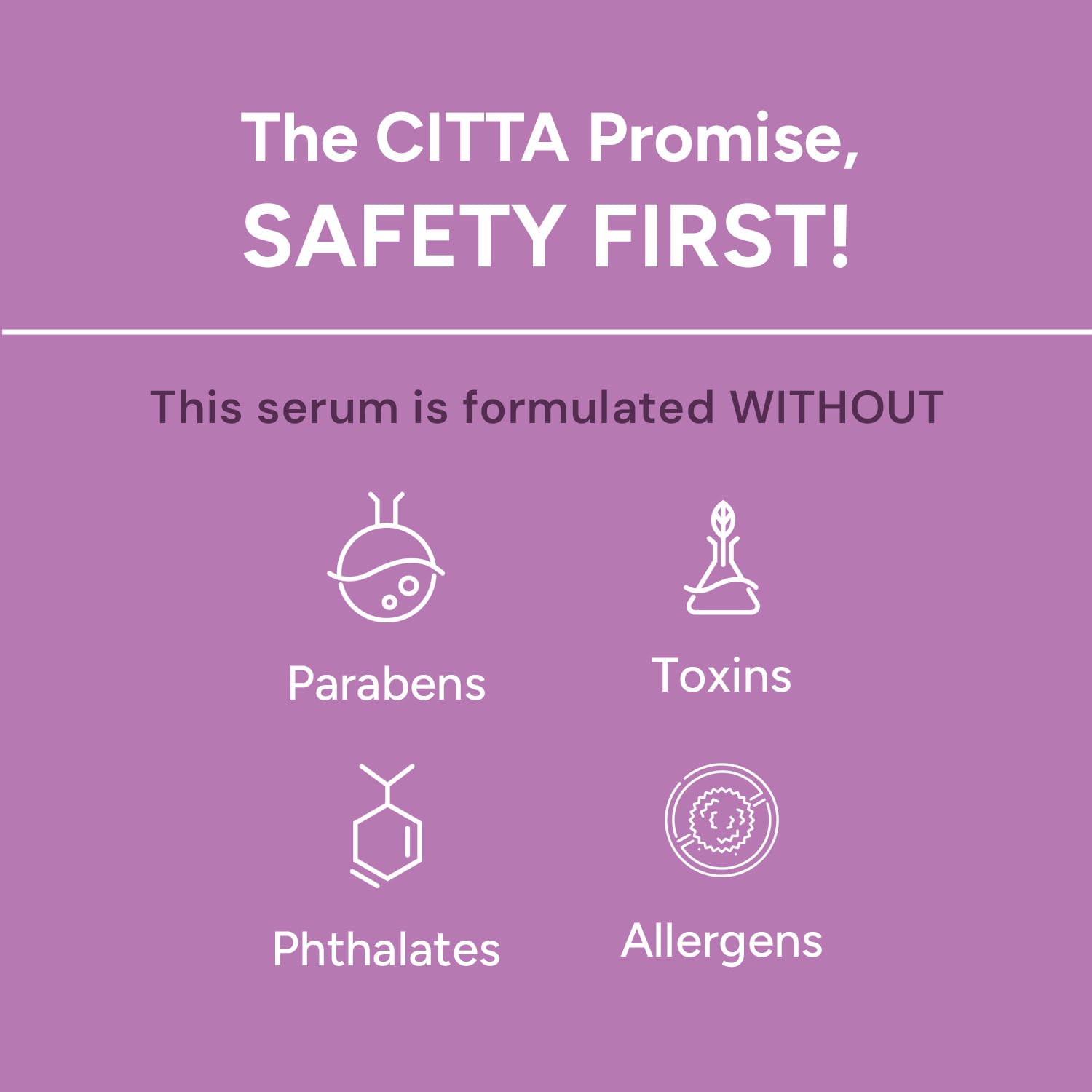 CITTA Regenerative Face Serum Anti-Aging Night Serum 30ml