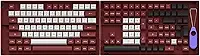 KEYCAPS PERFIL ASA PBT DOUBLE SHOT KIT COM 158 TECLAS MODELO CHICAGO