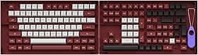 KEYCAPS PERFIL ASA PBT DOUBLE SHOT KIT COM 158 TECLAS MODELO CHICAGO
