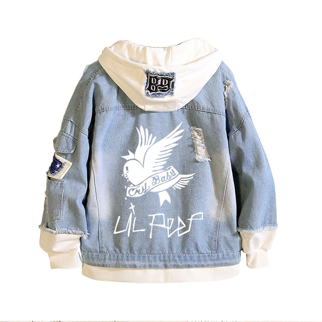 Amazon.co.jp: Lil Peep リル・ピープ LilPeep デニムジャケット Amazon.co.jp: Lil Peep リル・ピープ LilPeep デニムジャケット