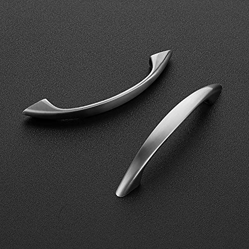 Image of Ravinte 5 Pack 3 Inch Kitchen Cabinet Hardware Handles Satin Nickel Pulls Brushed Nickel Drawer Pulls for Cabinets Cupboard Drawer Handles