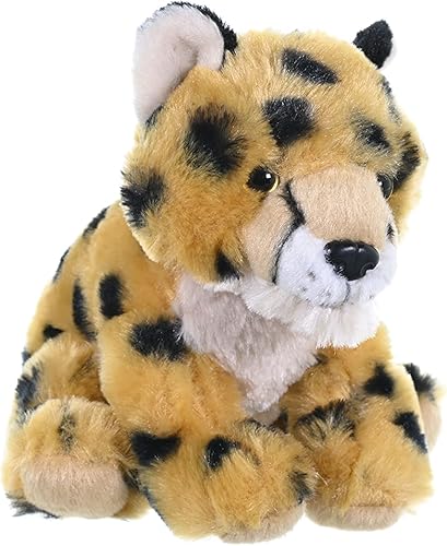 Miniatura 5 de Wild Republic Peluche de bebé de guepardo, animal de peluche, regalos para niños, Cuddlekins de 8 pulgadas