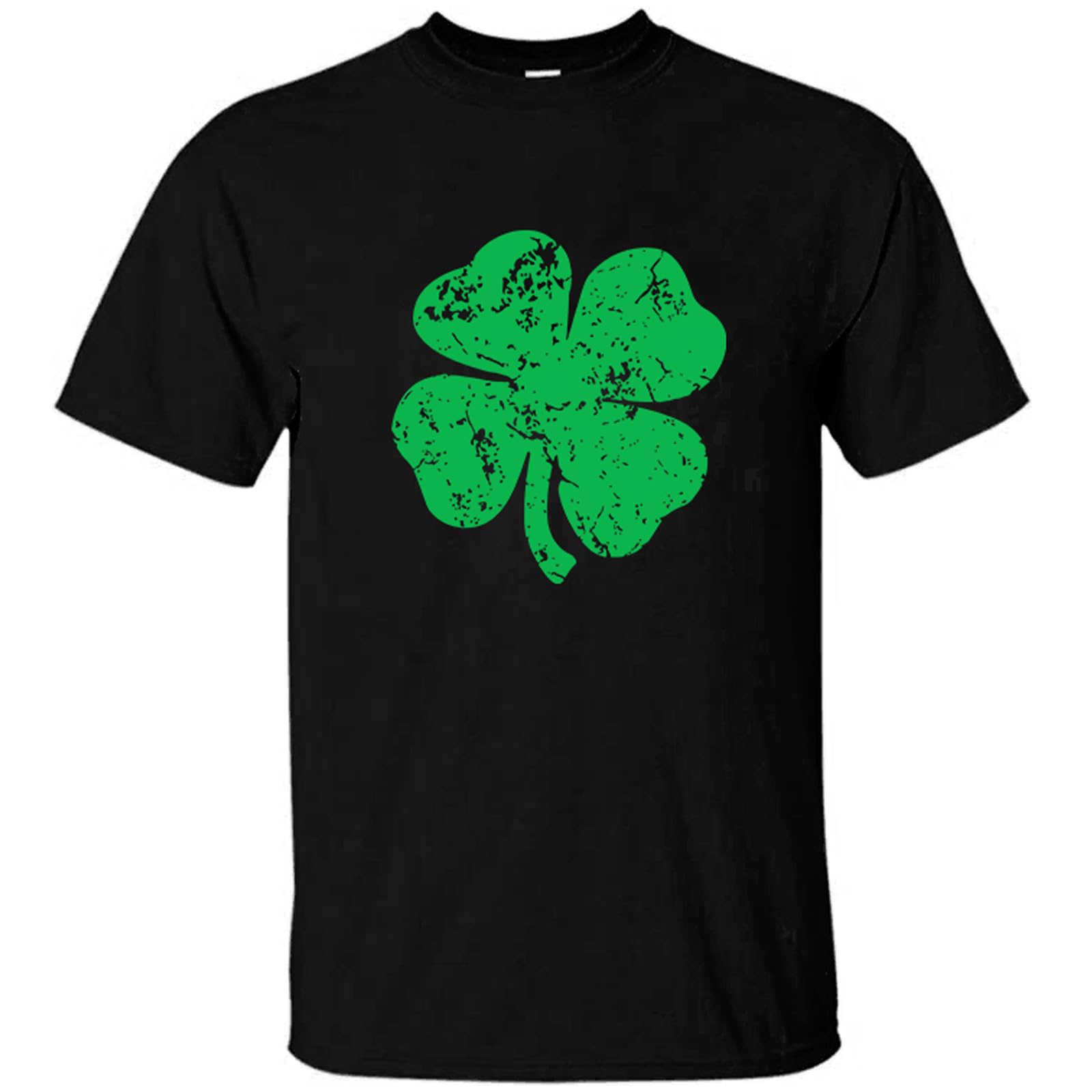 St Patricks Day T Shirt Men Shamrock Tee St Paddys Day Irish Shirts Holiday Clover Short Sleeve Tops Tee