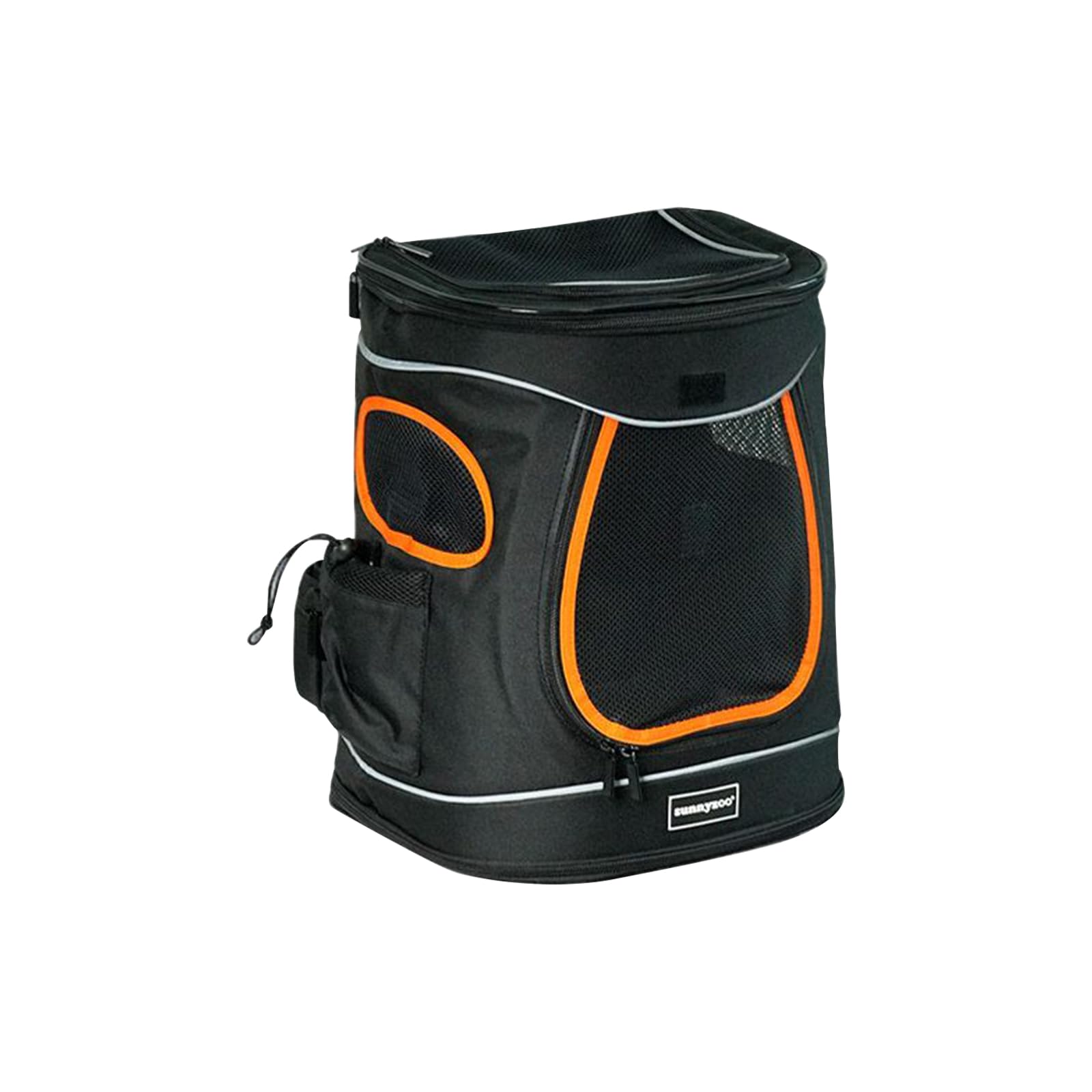 Galatée Mochila para Perros, Gran Capacidad, Tejido Impermeable y Resistente Al Desgaste, Ventilación En Cuatro Direcciones, Bolsa para Mascotas Que Absorbe Los Golpes y Reduce El Peso (Negra)