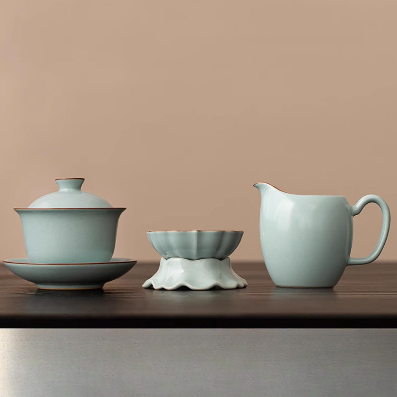 Service à thé Gaiwan Ruyao pour vos moments de détente l'après-midi