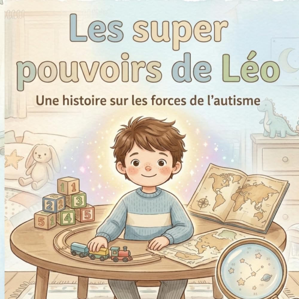 Les supers pouvoirs de Léo: Une histoire sur les forces de l'autisme (Léo et l’autisme : Les super pouvoirs de chacun)