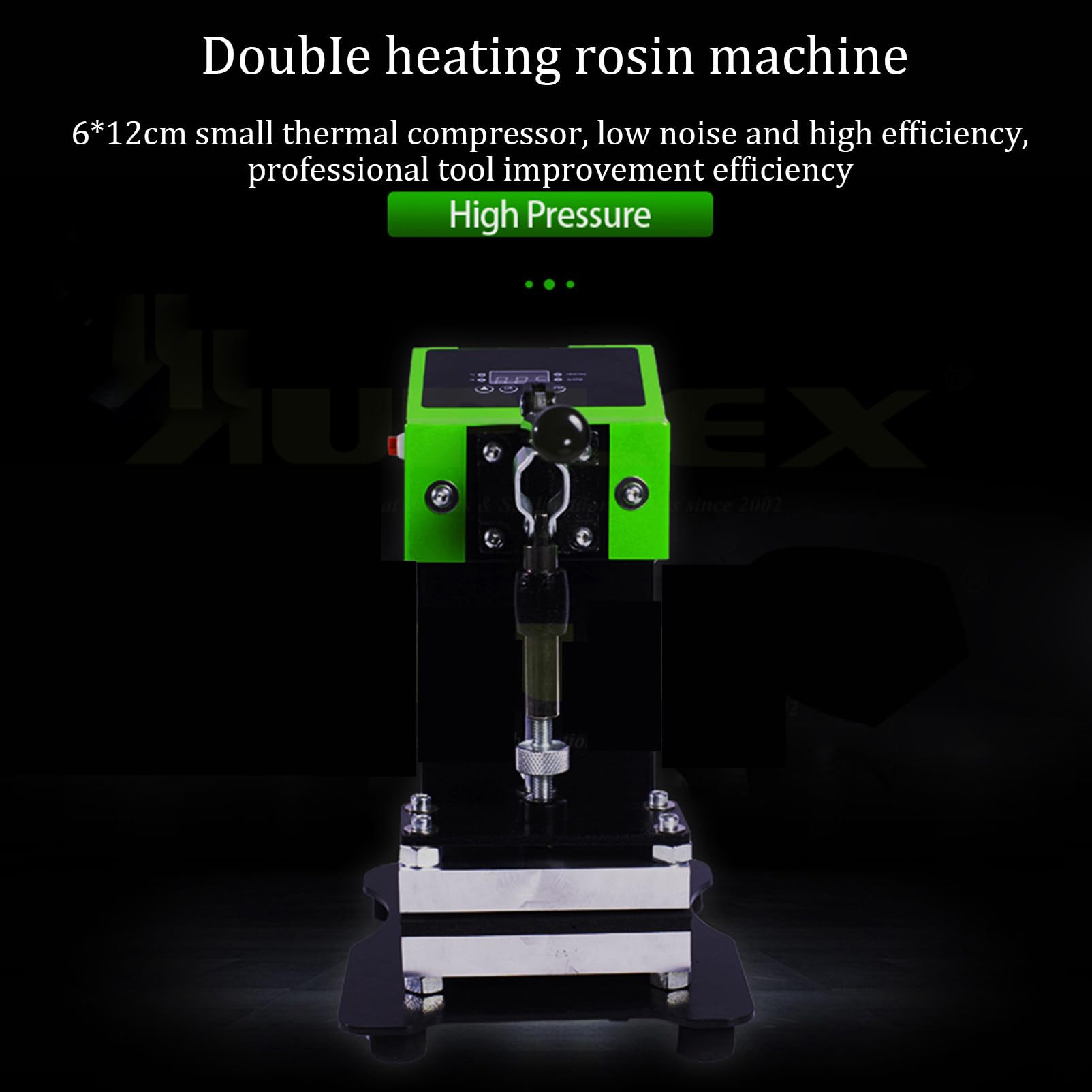 Presse à colophane portable pour une extraction efficace, chauffage rapide de 600 W, idéale pour la fabrication de colophane à la maison