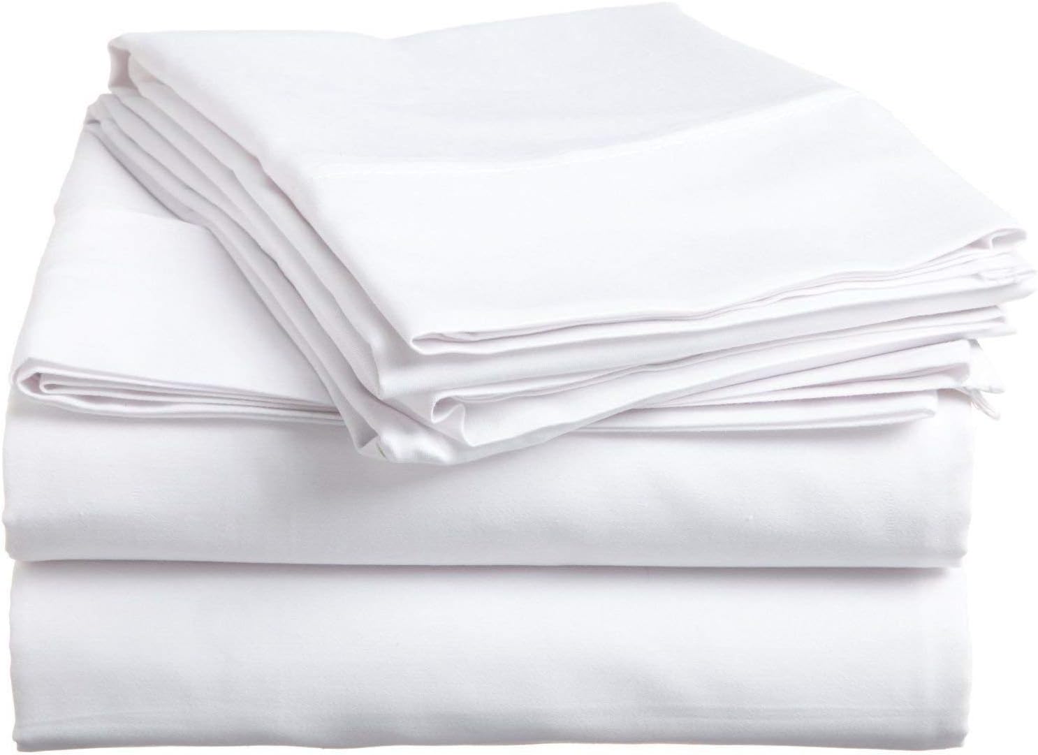 Singh's Textiles 700 Thread Count 100% Egyptian Cotton 4-Piece Sheet Set Fits Mattress Upto 11' Inches' Deep Pocket Twin (39" X 75") Silver Grey Solid