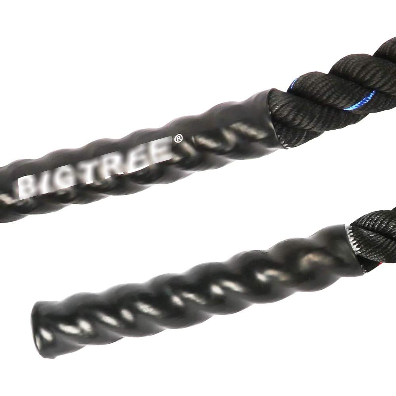 Verdrehtes Battle Rope, Trainingsseil Schwer, Gewichtetes Übungsseil, Krafttrainingsseil, Fitnessseil für Kämpfe, Workouts, Klettern, Fitnessstudio (Size : 15m)